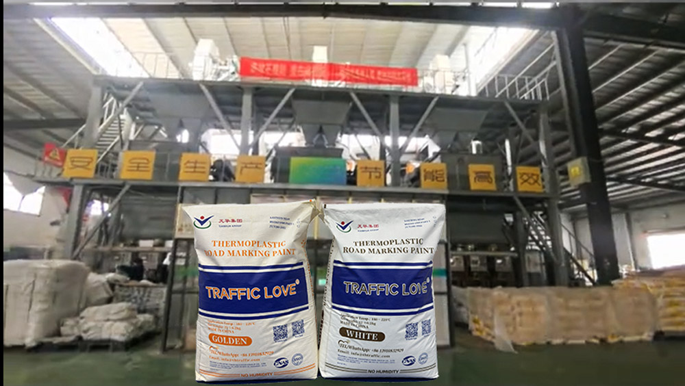 in-house road marking paint production