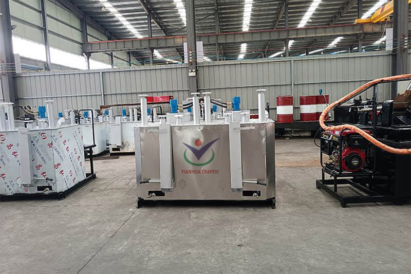 Double Tank Thermoplastic Preheater