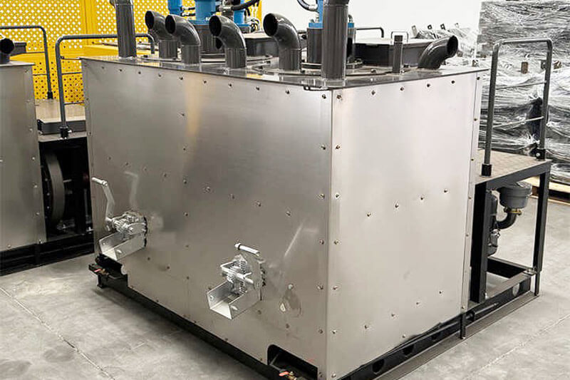 Double Tank Thermoplastic Preheater