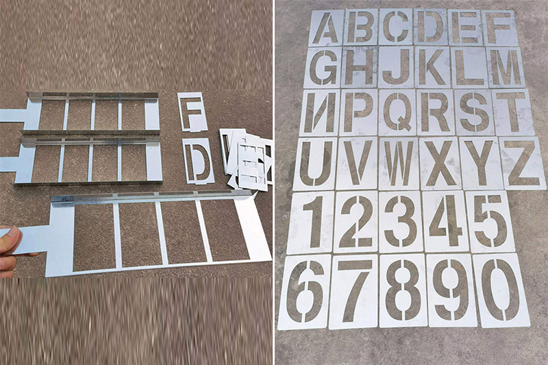 Parking Lot Stencils