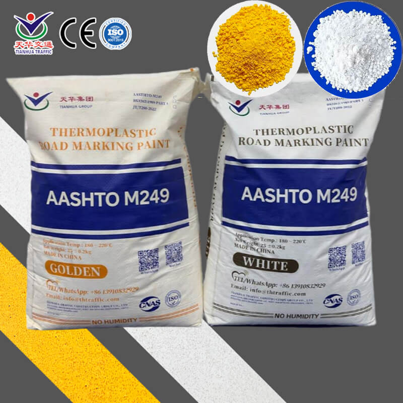 AASHTO M249 thermoplastic road marking paint preview