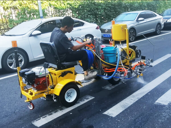 Road marking case in Africa