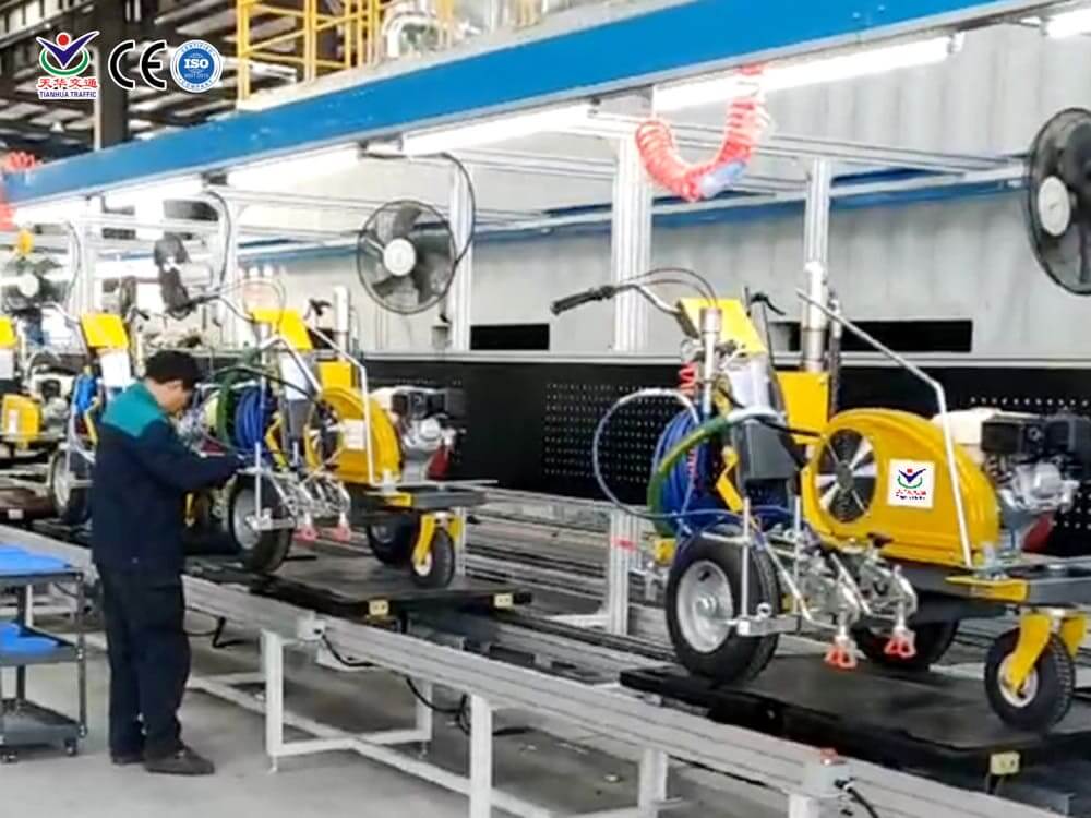 Zhengzhou factory production line
